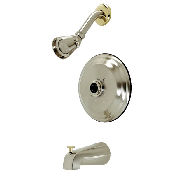 KB3639TLH Tub & Shower Trim Only W/out Handle, Nickel/ Brass
